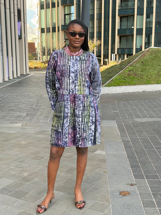 CUSTOM ADIRE DETACHABLE JUMPSUIT