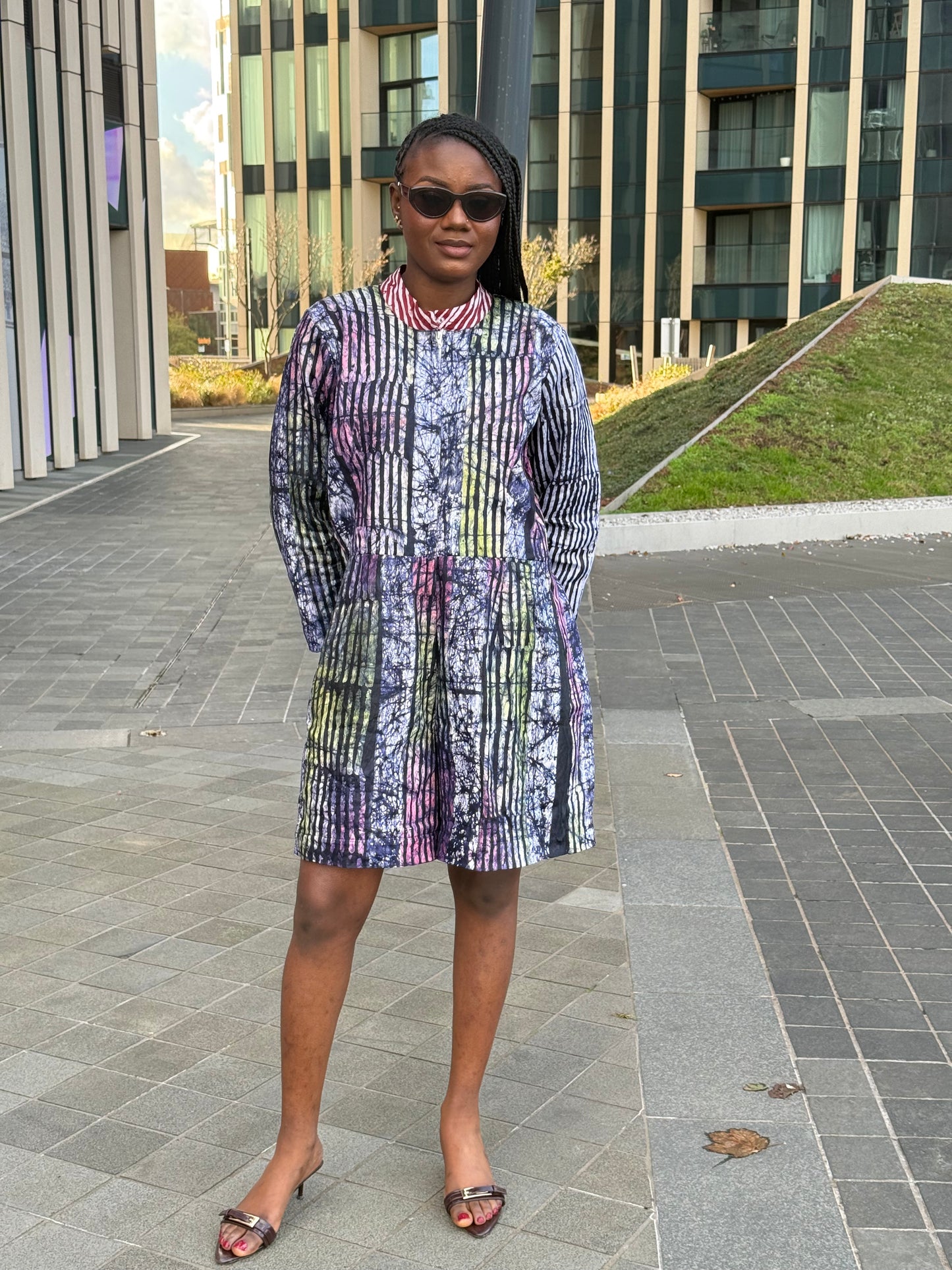 CUSTOM ADIRE DETACHABLE JUMPSUIT