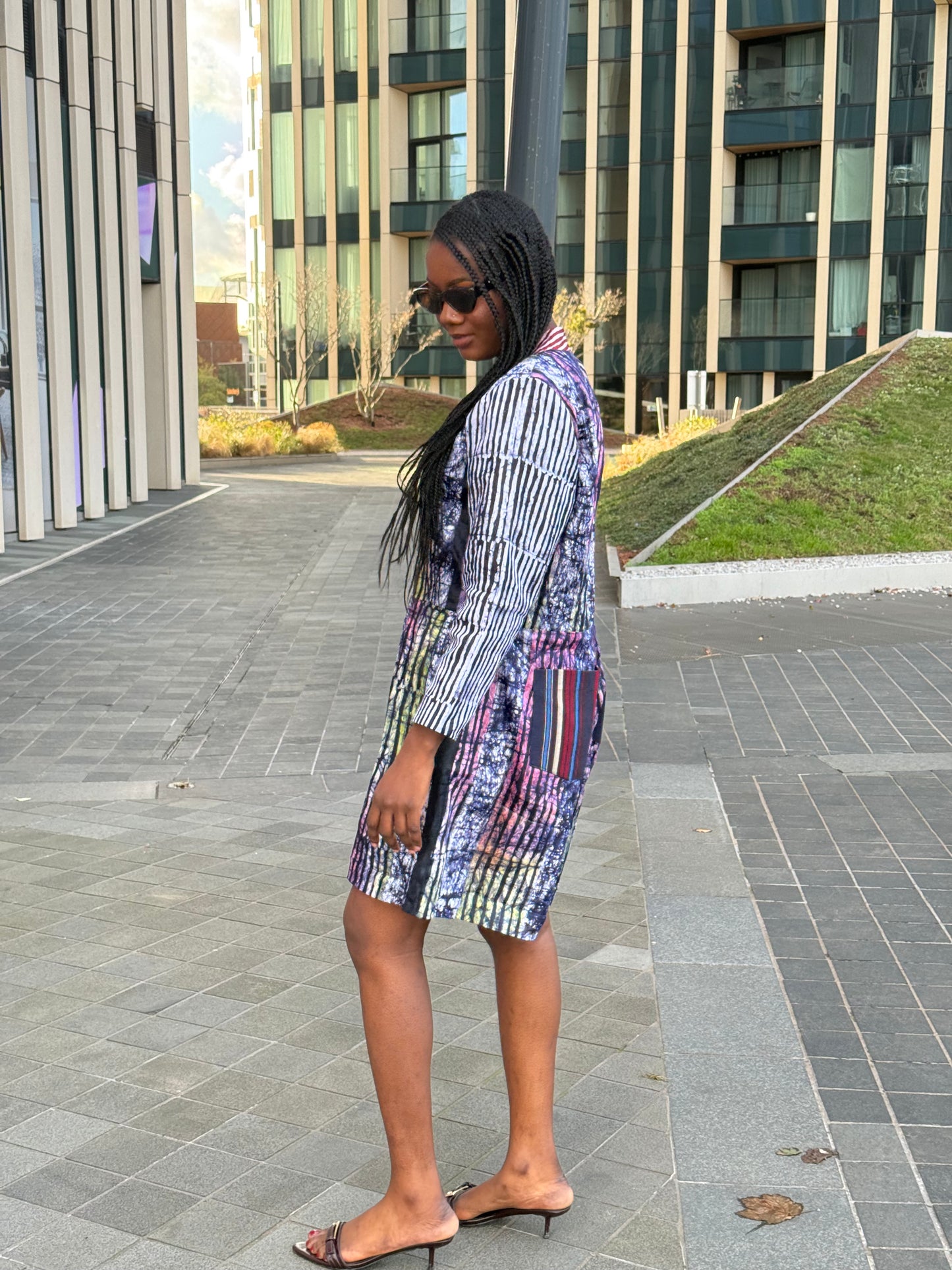 CUSTOM ADIRE DETACHABLE JUMPSUIT