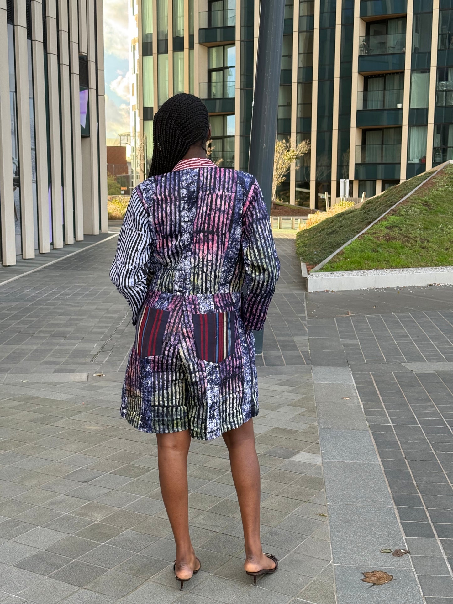 CUSTOM ADIRE DETACHABLE JUMPSUIT