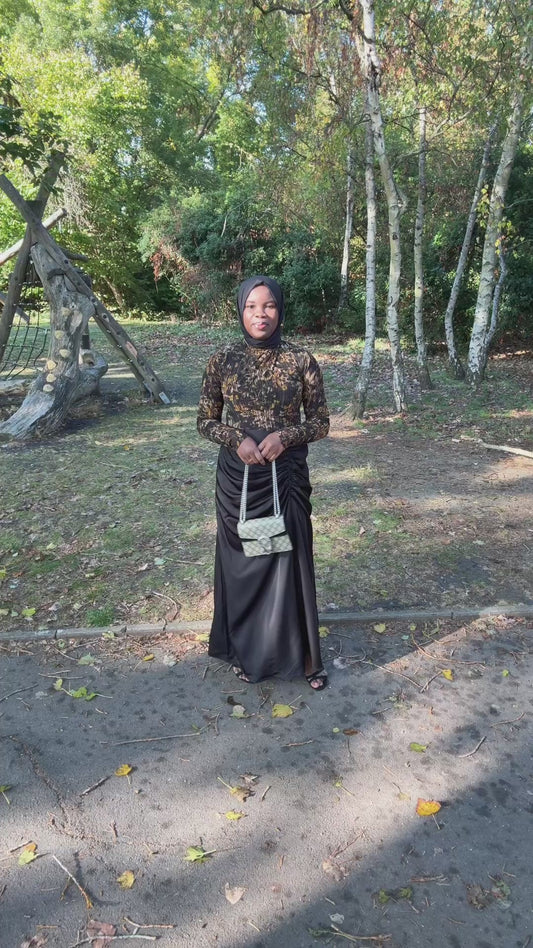 2- Piece Shimmer Skirt & Top